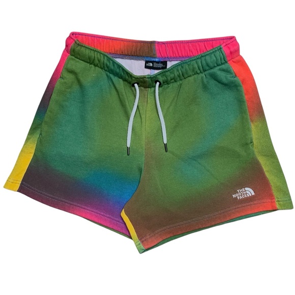 The North Face Women’s Rainbow Colorful Shorts Size S - Picture 1 of 9